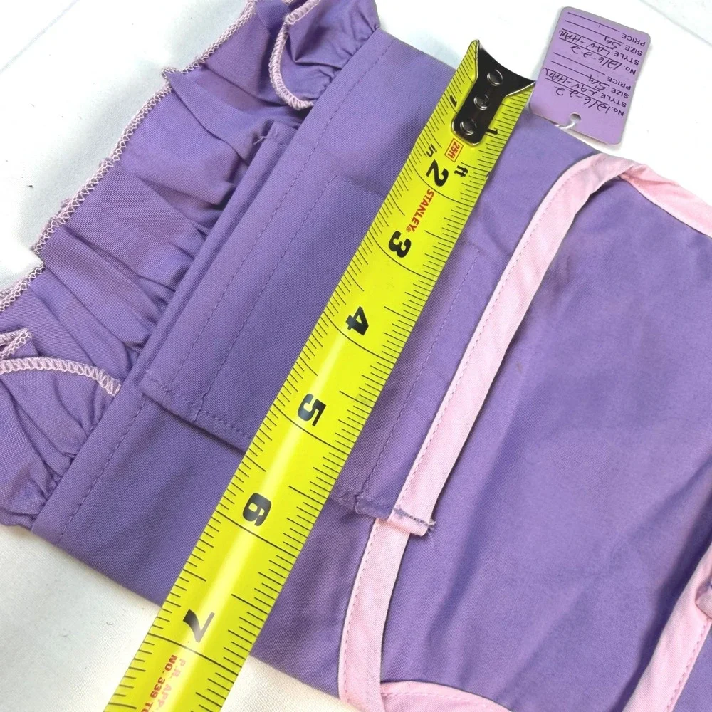 Boutique Butterfly Dog Dress Sm Purple Pink Harness D-Ring Pet Apparel NWT
